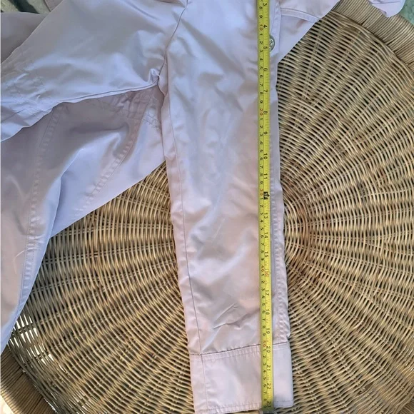 Women's Michael Kors Light Pink Hooded Rain Jacket Sz S - Picture 14 of 15